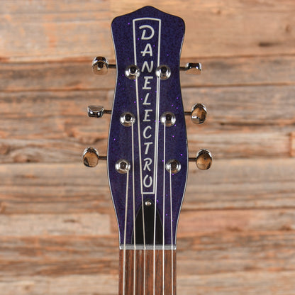 Danelectro Blackout 59M NOS Purple Metalflake Electric Guitars / Solid Body