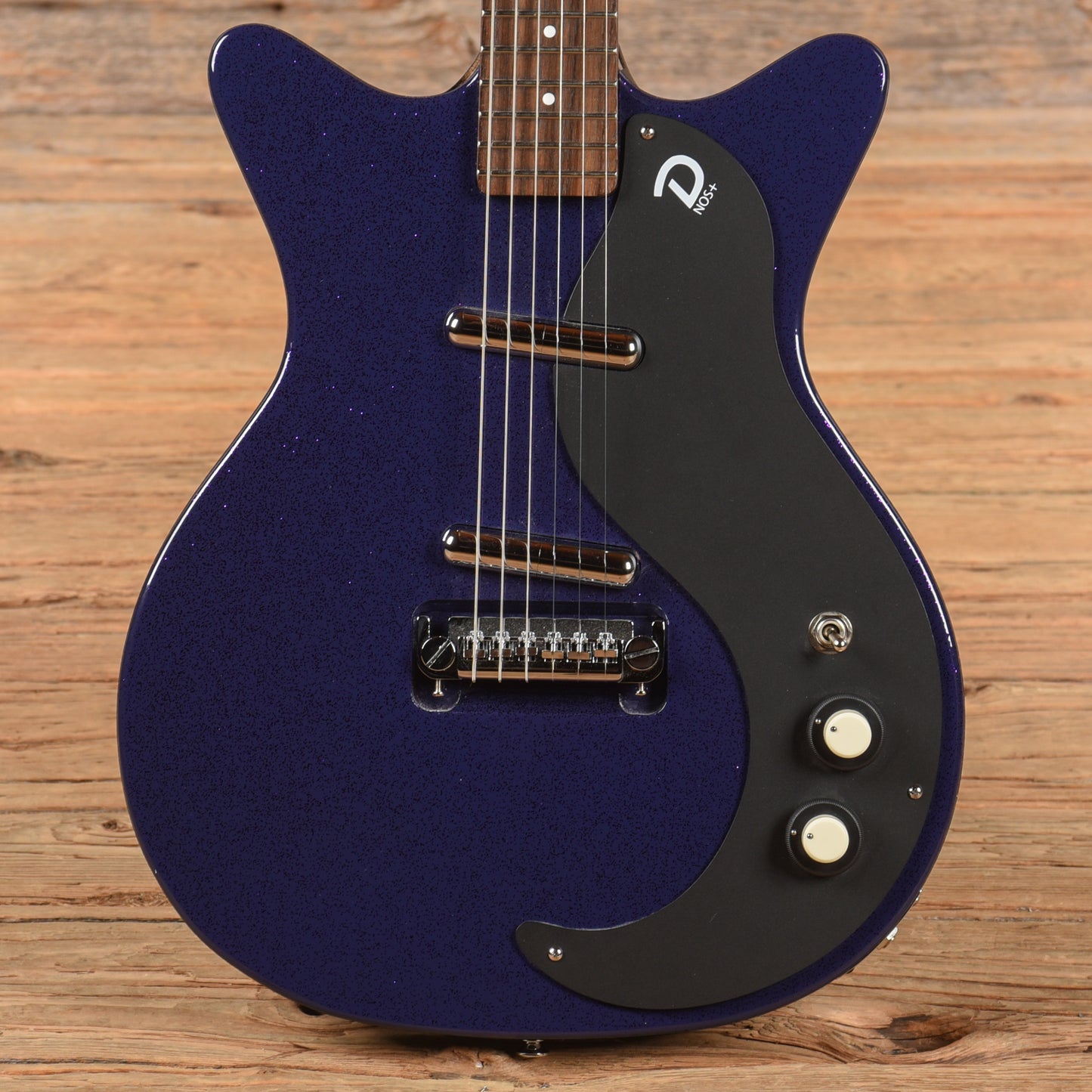 Danelectro Blackout 59M NOS Purple Metalflake Electric Guitars / Solid Body
