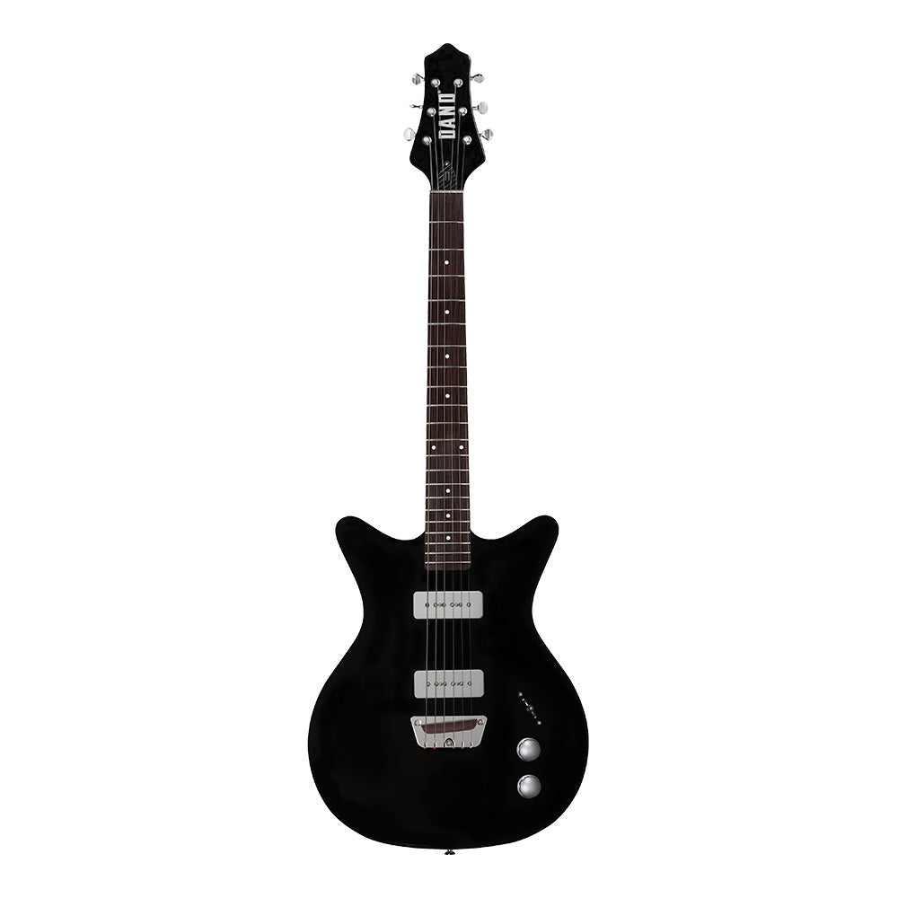 Danelectro Dan O. Mano Electric Guitar Black Electric Guitars / Solid Body