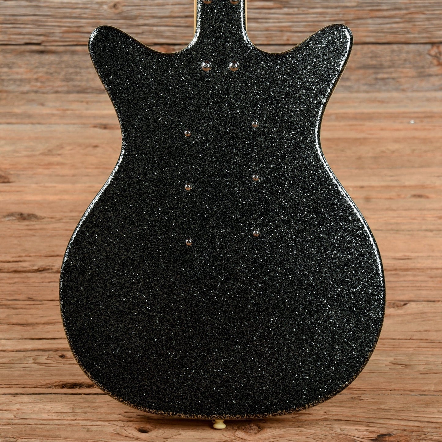 Danelectro DC-3 Silver Sparkle Electric Guitars / Solid Body