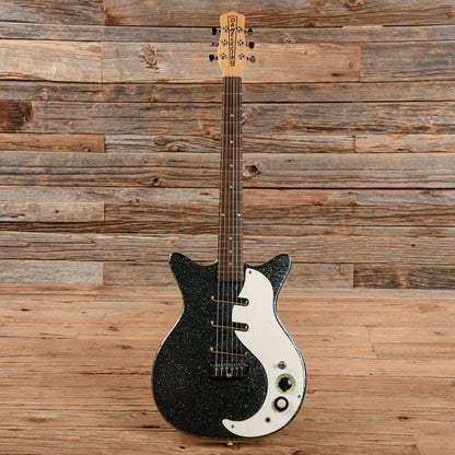 Danelectro DC-3 Silver Sparkle Electric Guitars / Solid Body