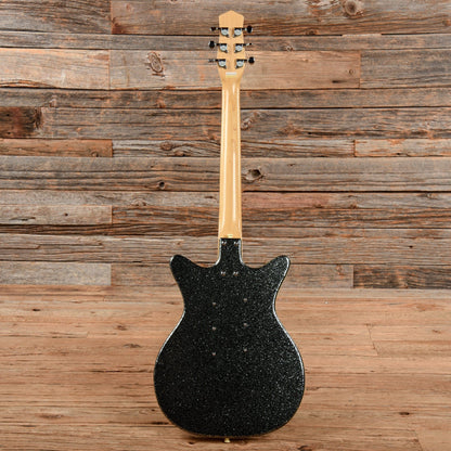 Danelectro DC-3 Silver Sparkle Electric Guitars / Solid Body