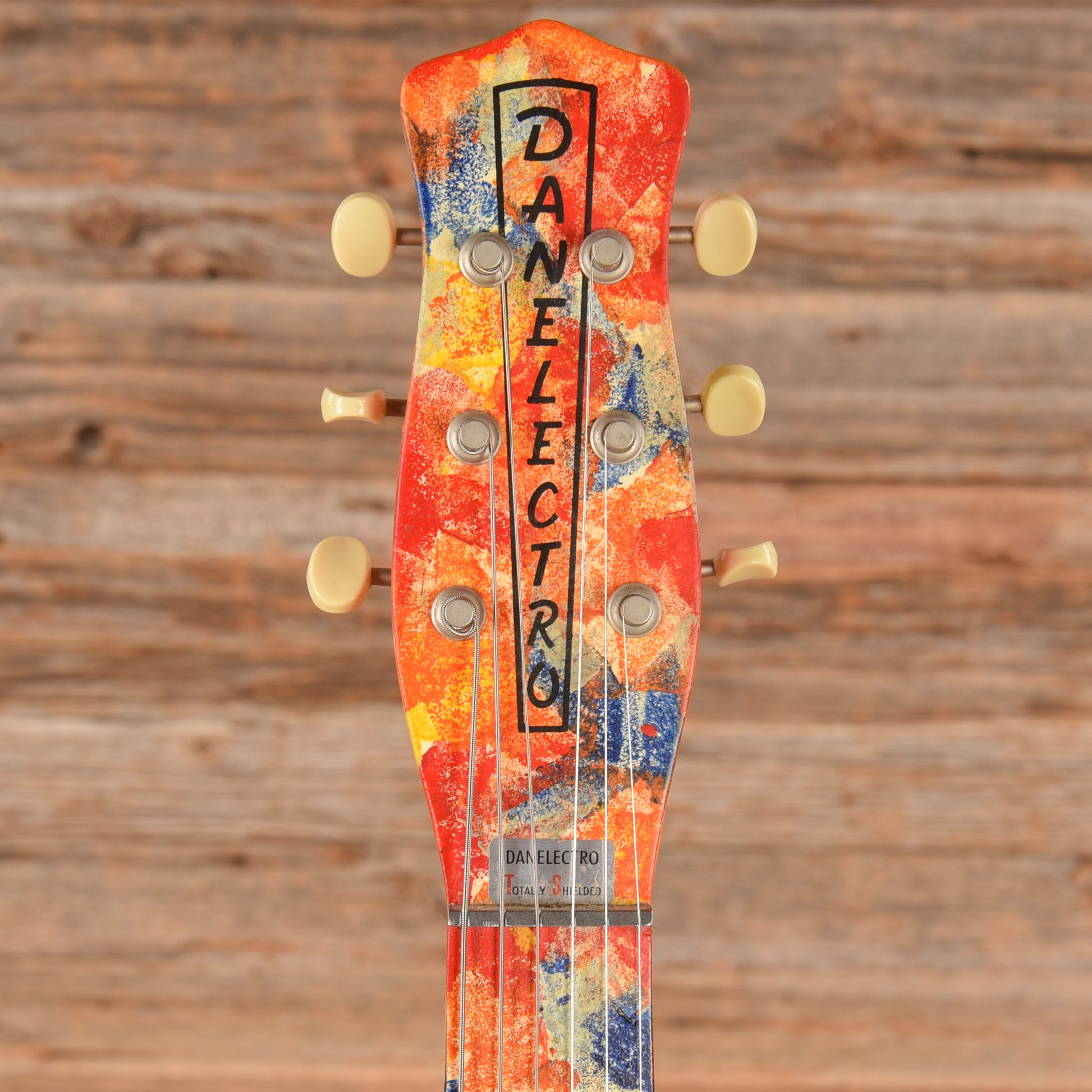 Danelectro DC-59 Psychedelic Rainbow 2009 Electric Guitars / Solid Body