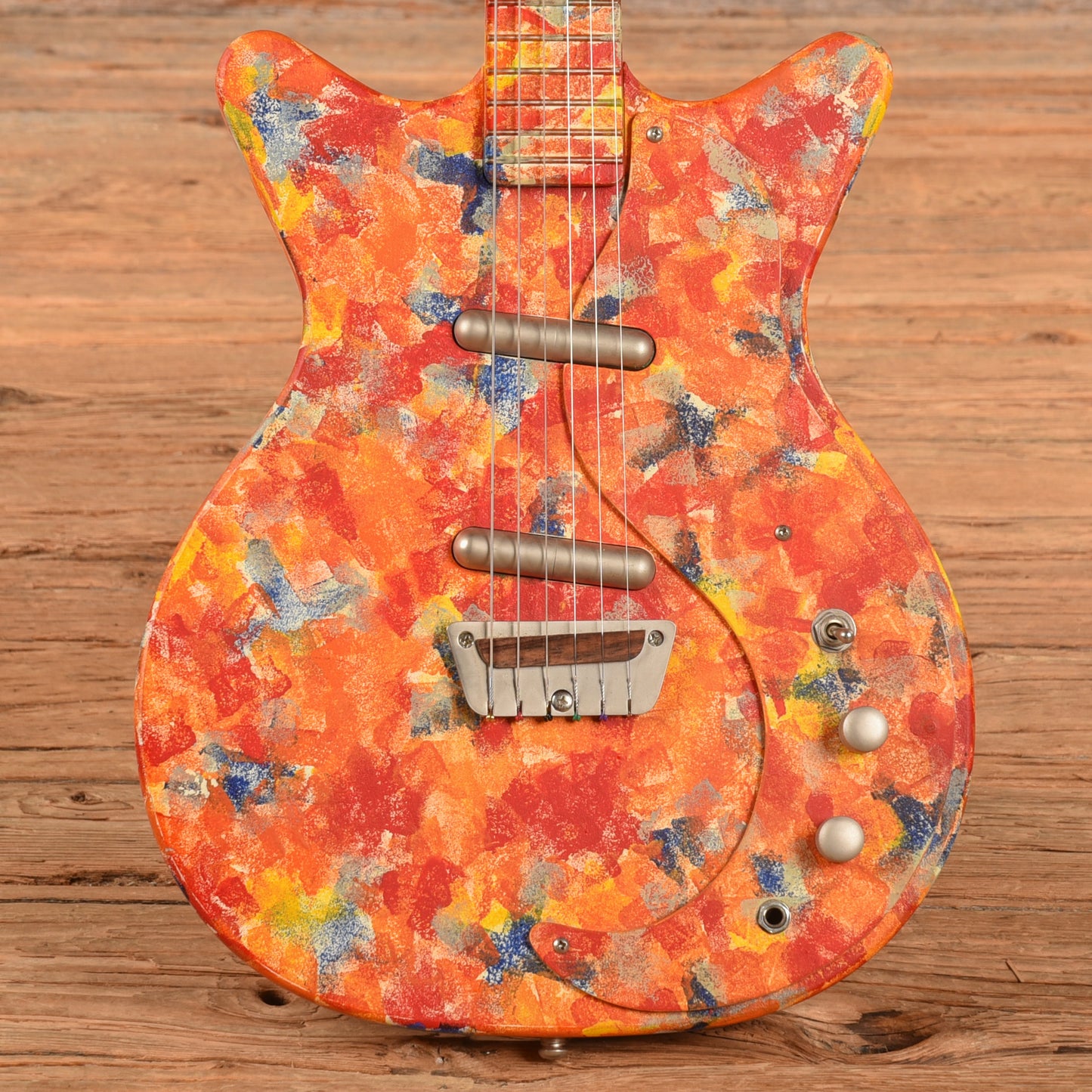Danelectro DC-59 Psychedelic Rainbow 2009 Electric Guitars / Solid Body
