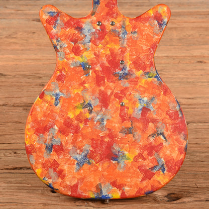 Danelectro DC-59 Psychedelic Rainbow 2009 Electric Guitars / Solid Body