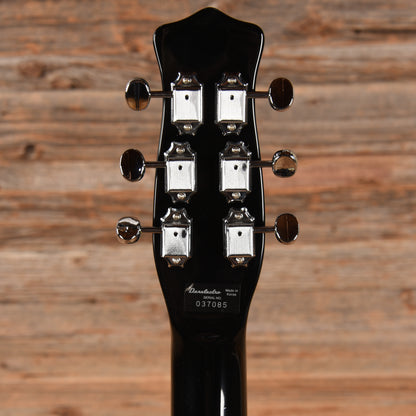 Danelectro DC59 Black Sparkle Electric Guitars / Solid Body