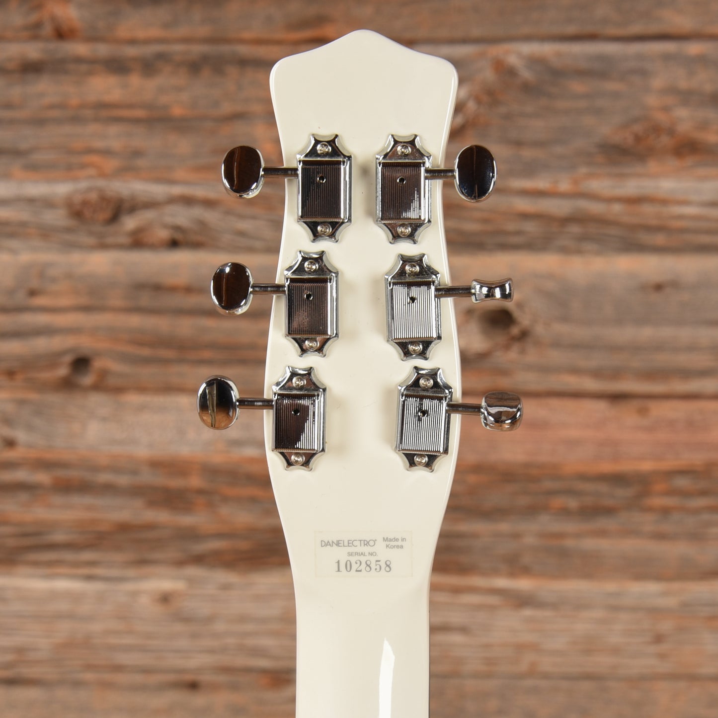 Danelectro DC59 NOS+ White Electric Guitars / Solid Body