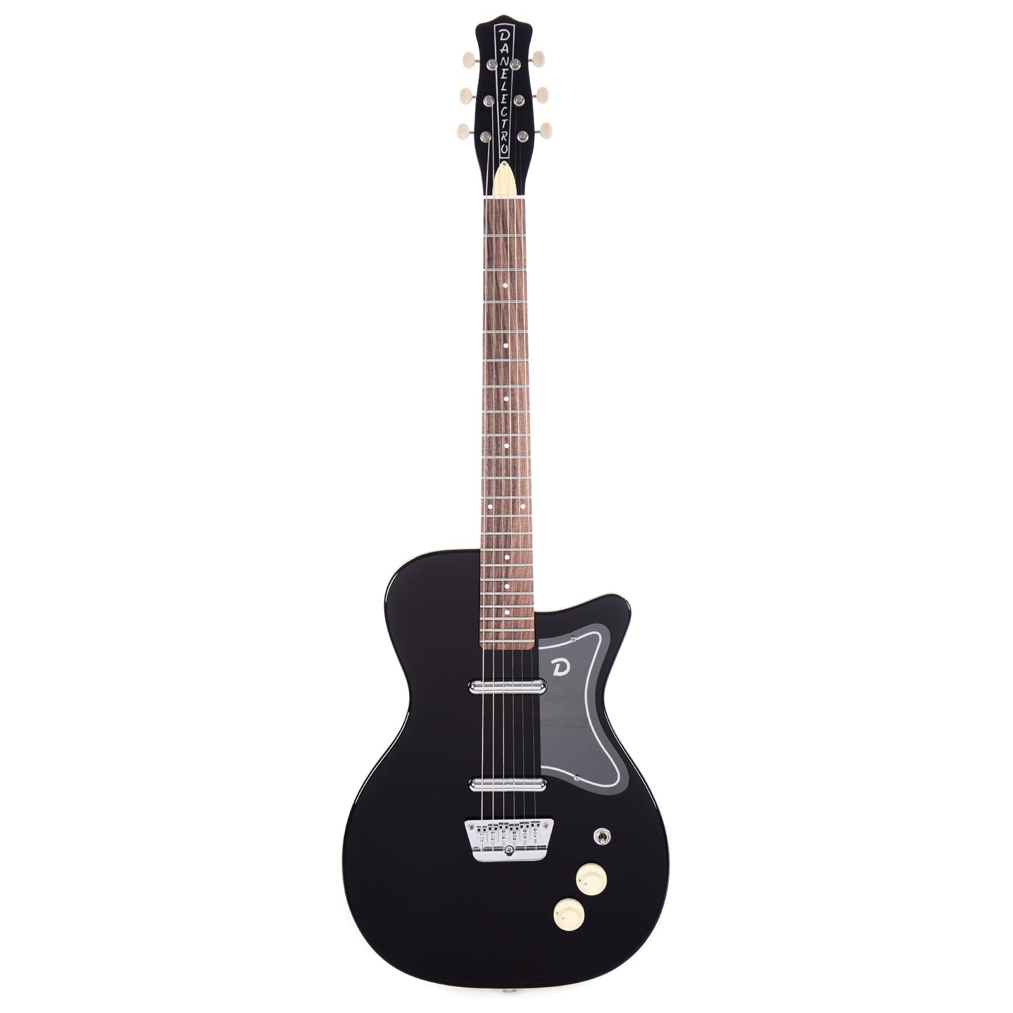 Danelectro Jade '57 Limo Black Electric Guitars / Solid Body