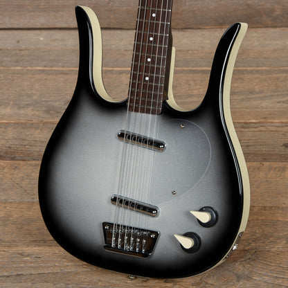 Danelectro Longhorn Baritone Black Burst Electric Guitars / Solid Body