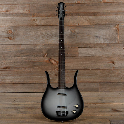 Danelectro Longhorn Baritone Black Burst Electric Guitars / Solid Body