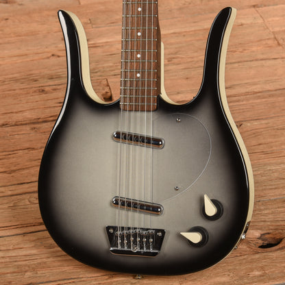 Danelectro Longhorn Baritone Silverburst 2016 Electric Guitars / Solid Body