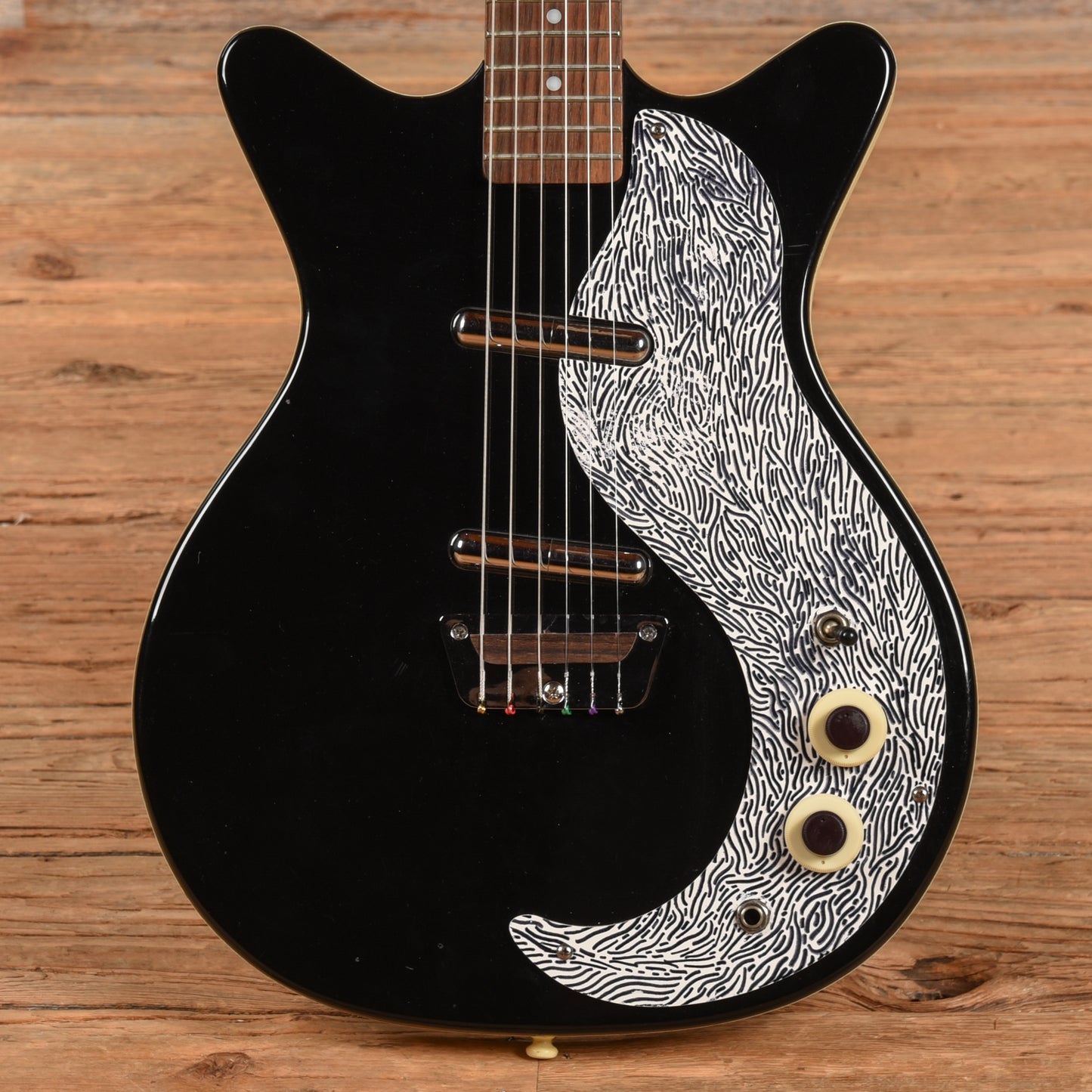 Danelectro Stock '59 DC Black Electric Guitars / Solid Body