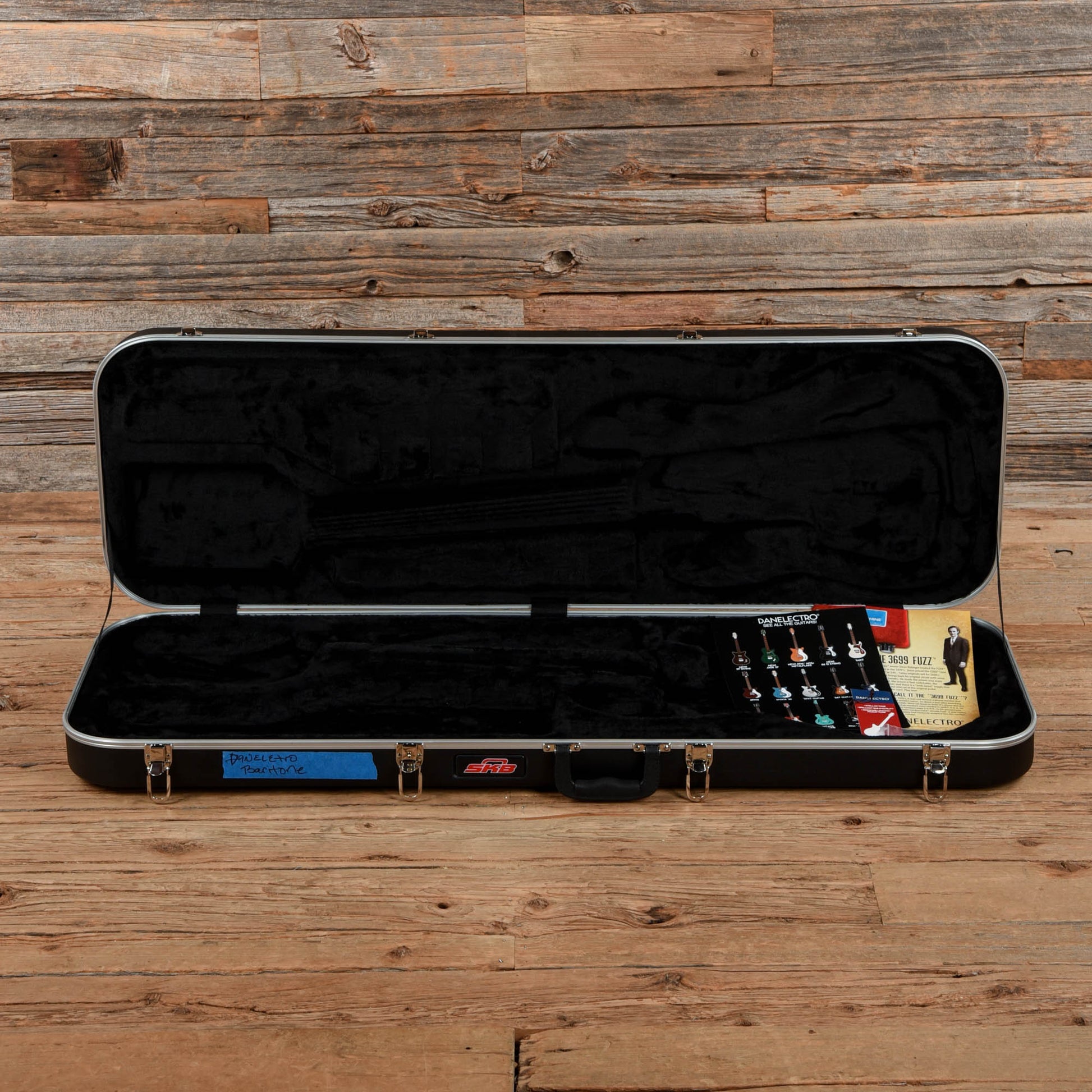 Danelectro The 66BT Baritone with Tremolo Transparent Red 2020 Electric Guitars / Solid Body