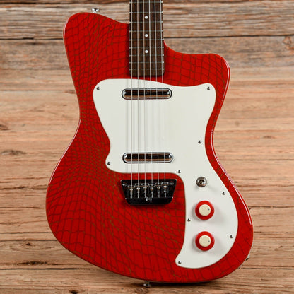 Danelectro The 67 Red Alligator 2013 Electric Guitars / Solid Body