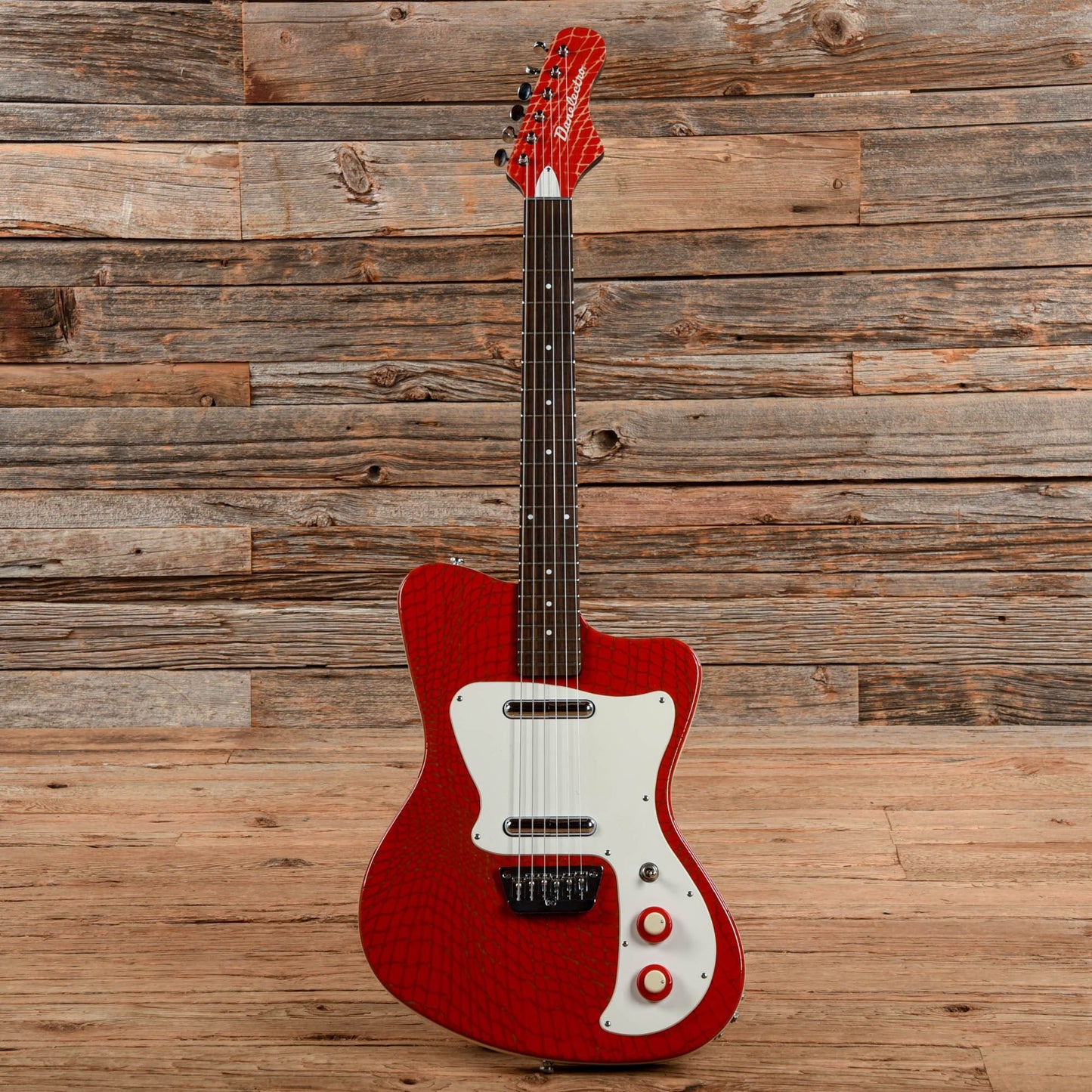 Danelectro The 67 Red Alligator 2013 Electric Guitars / Solid Body