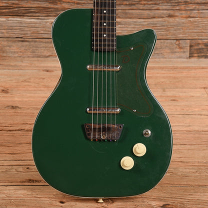 Danelectro U-2 Green Refin 1950s Electric Guitars / Solid Body