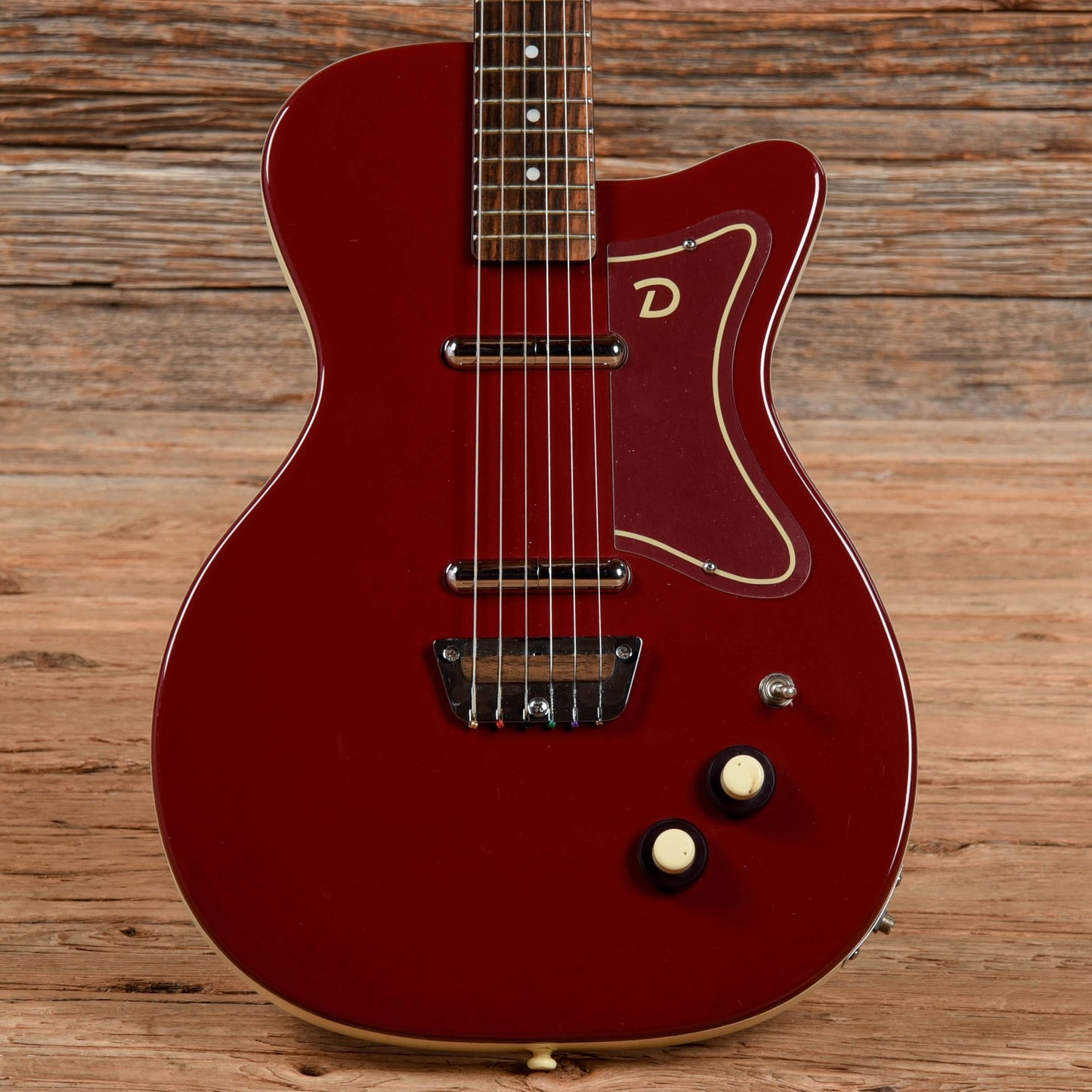 Danelectro U-2 Red Electric Guitars / Solid Body