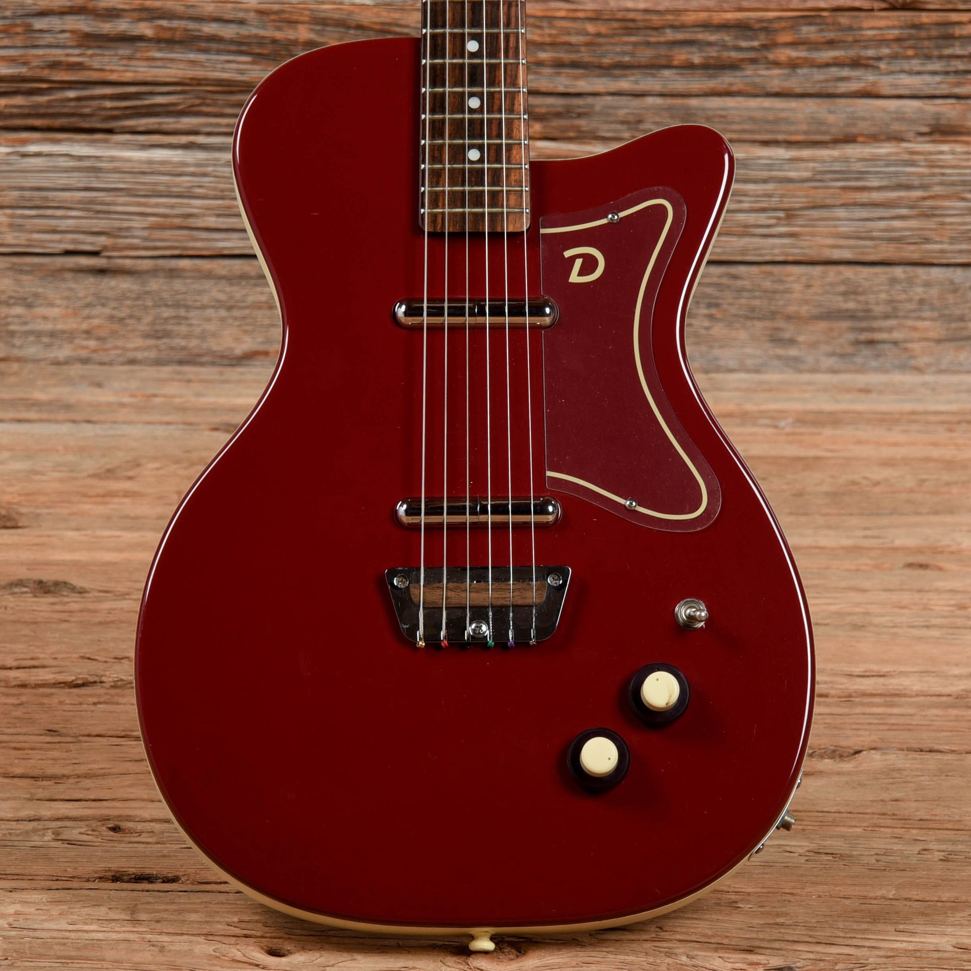 Danelectro U-2 Red Electric Guitars / Solid Body