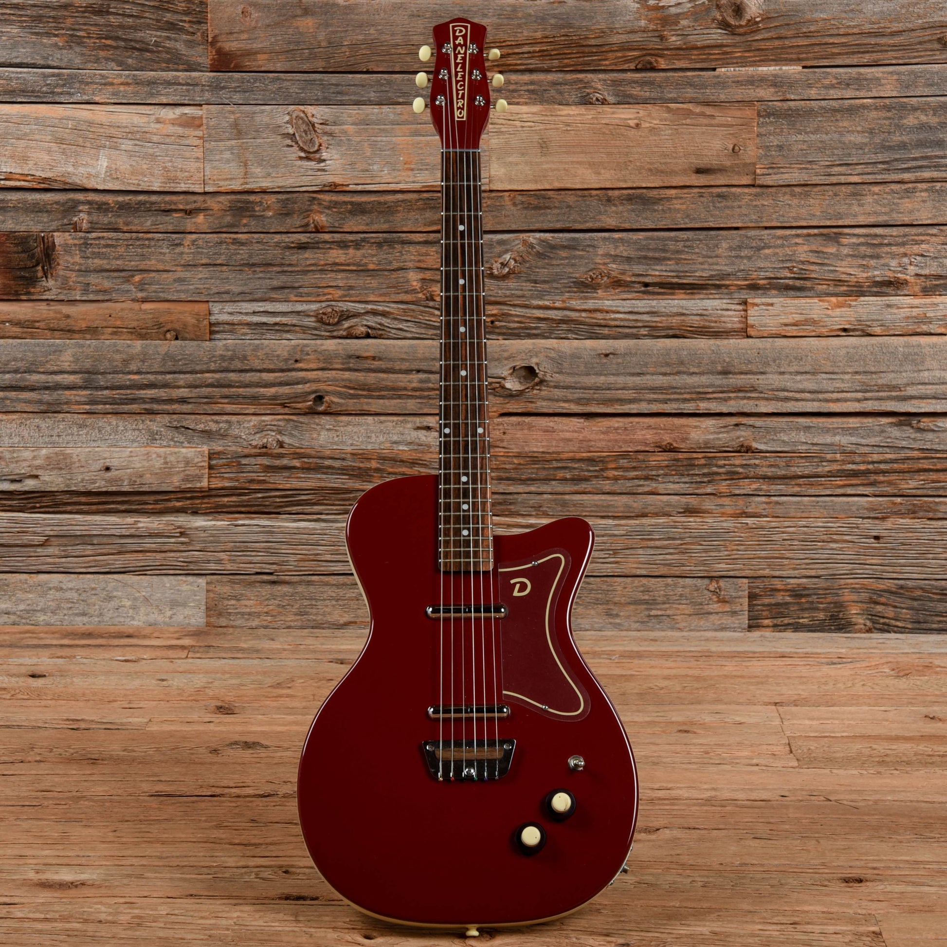 Danelectro U-2 Red Electric Guitars / Solid Body