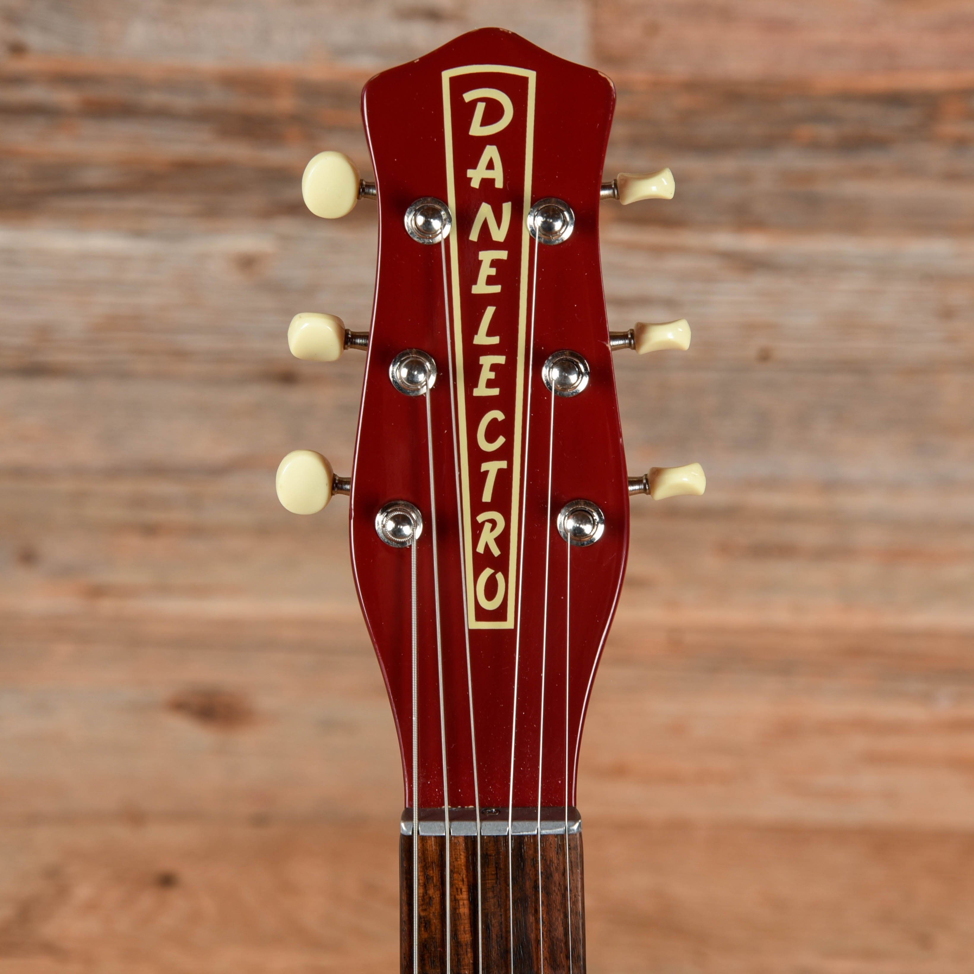Danelectro U-2 Red Electric Guitars / Solid Body