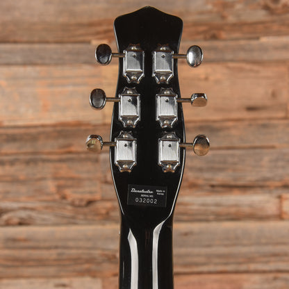 Danelectro U-2 Reissue Black Electric Guitars / Solid Body