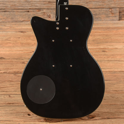 Danelectro U-2 Reissue Black Electric Guitars / Solid Body