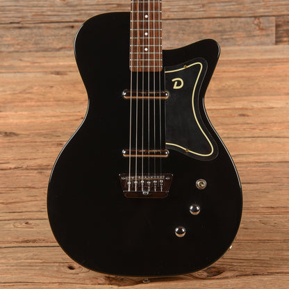 Danelectro U-2 Reissue Black Electric Guitars / Solid Body