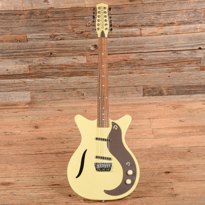 Danelectro Vintage 12-String Vintage White Electric Guitars / Solid Body