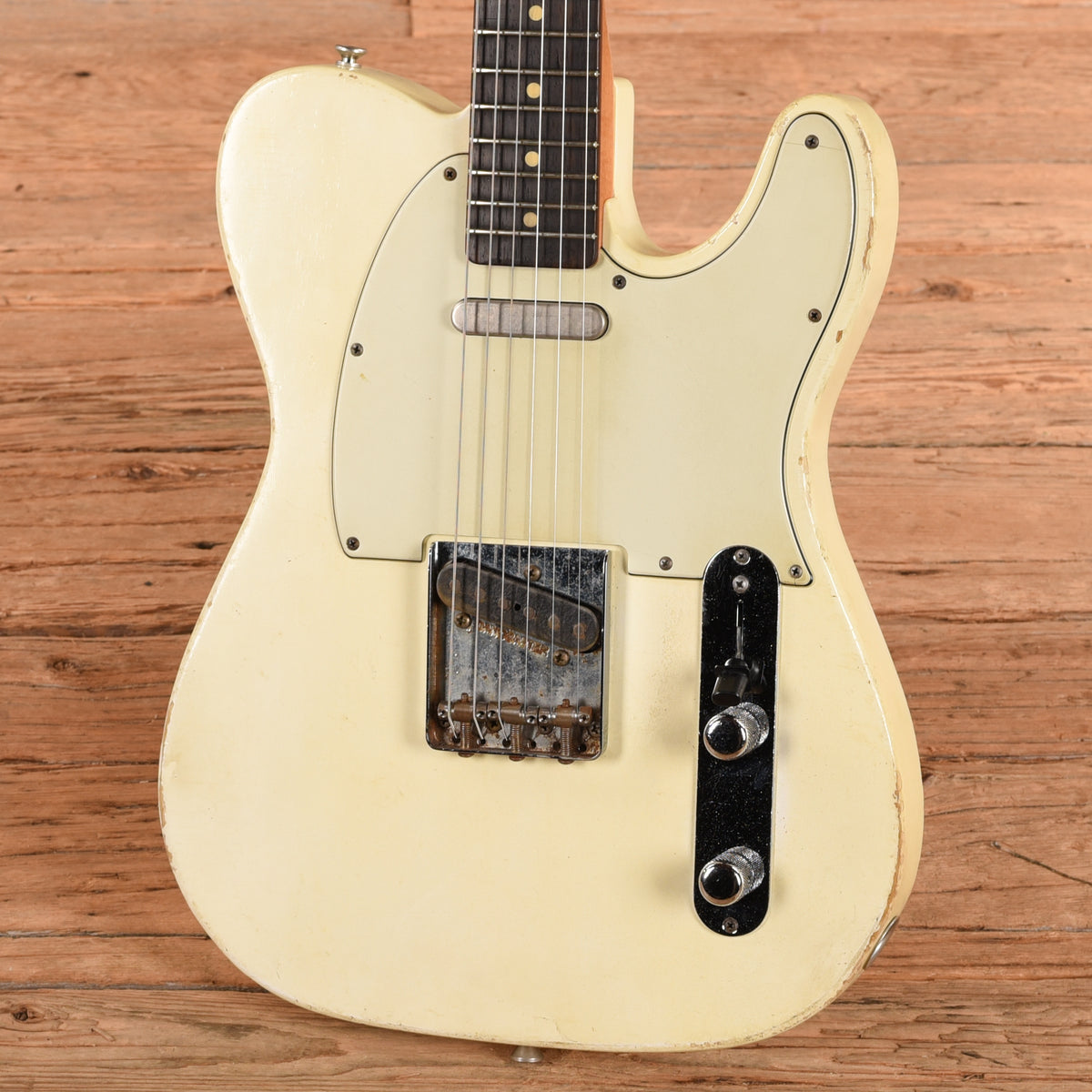 Danocaster Single Cut Olympic White Electric Guitars