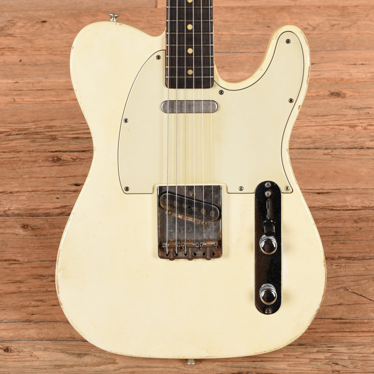 Danocaster Single Cut Olympic White Electric Guitars