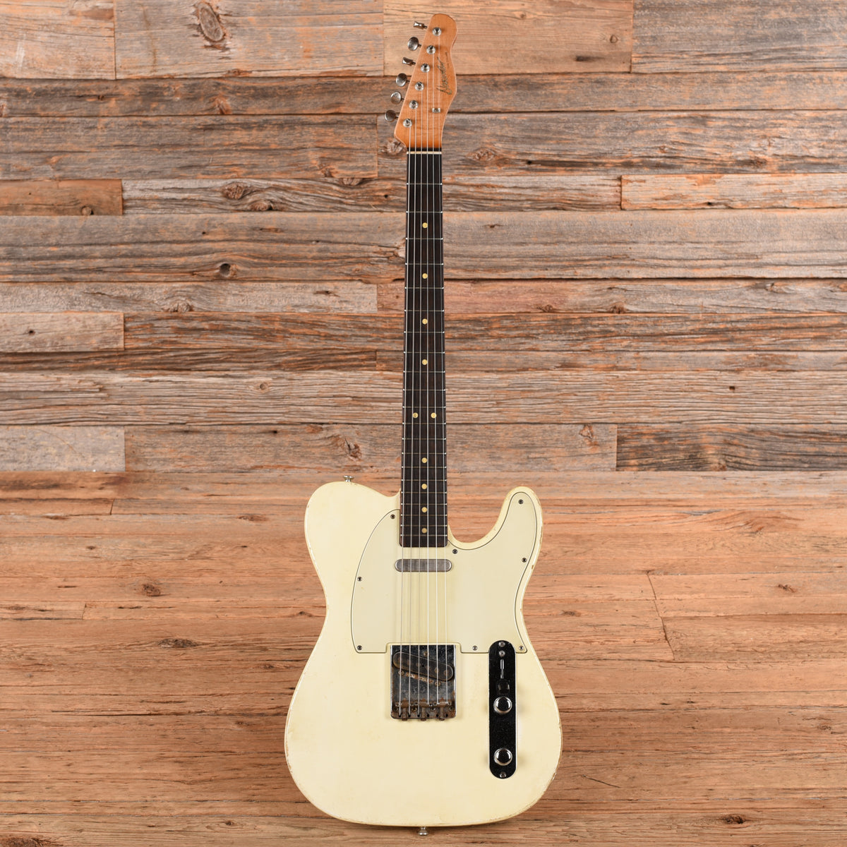 Danocaster Single Cut Olympic White Electric Guitars