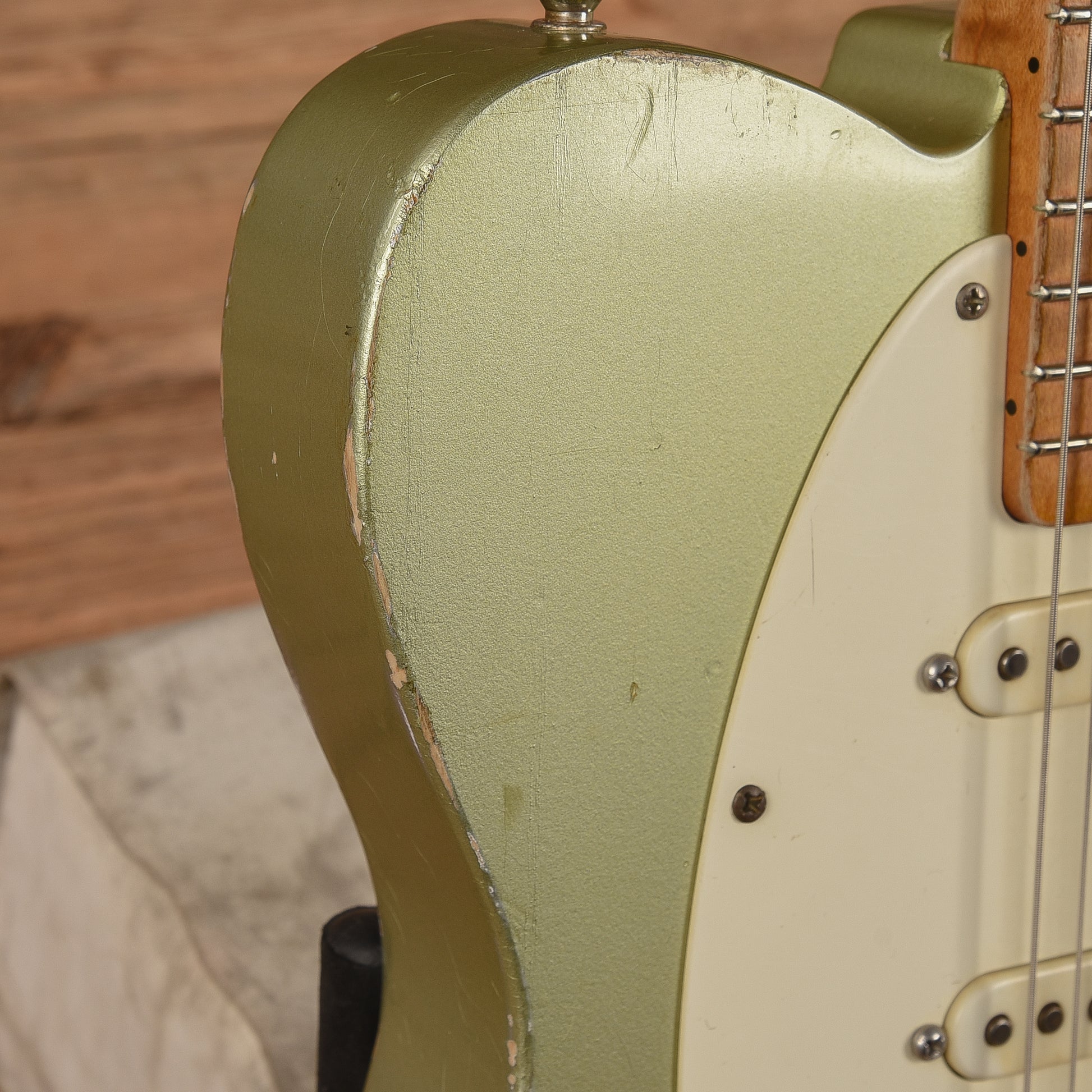 Danocaster Mongrel HSS Inca Silver Electric Guitars / Solid Body