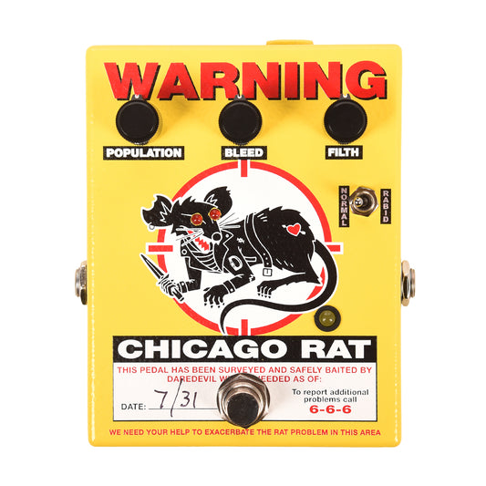 Daredevil Pedals The Chicago Rat Distortion/Fuzz Pedal Effects and Pedals / Distortion