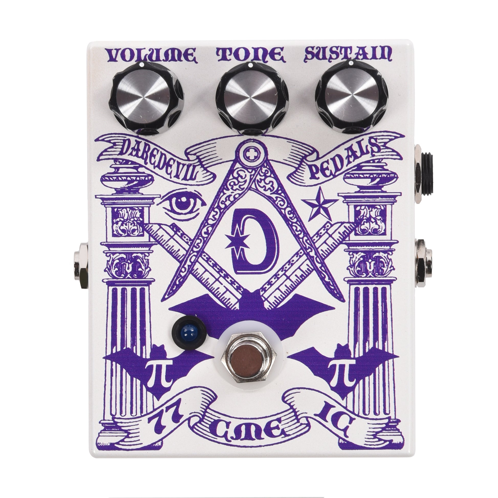 Daredevil Pedals '77 Op Amp Muff Fuzz Violet (2024 Chicago Boutique Effects Pedal Bonanza Special Edition) Effects and Pedals / Fuzz