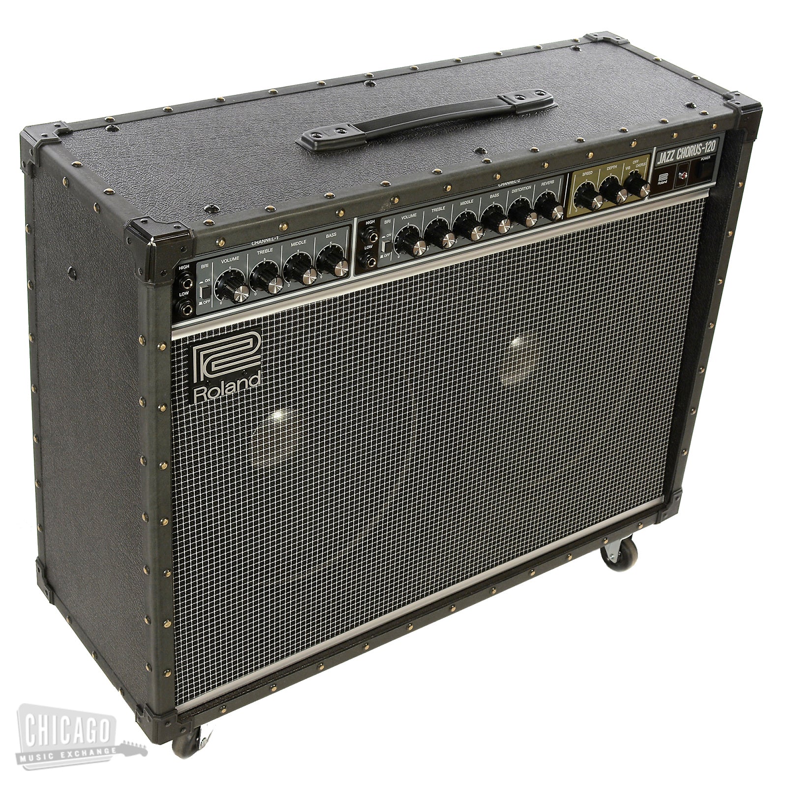 Roland JC-120 Jazz Chorus 2x12 Combo Amp 120W (60W+60W)