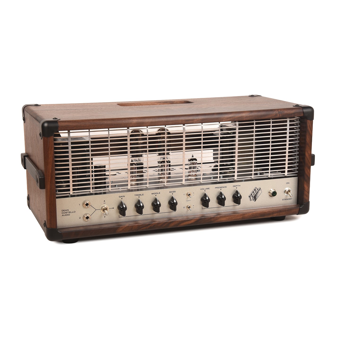 Dean Costello Audio Heavy Metal Warfare 50W Head Walnut Amplifiers