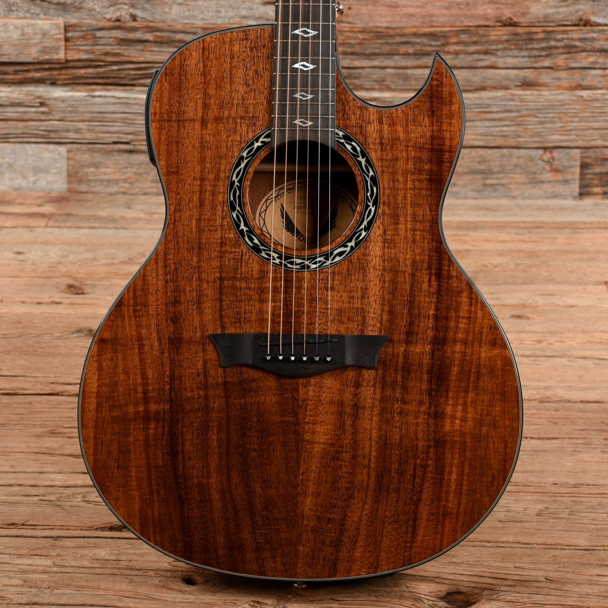 Dean Guitars EX Koa Natural Acoustic Guitars / Dreadnought