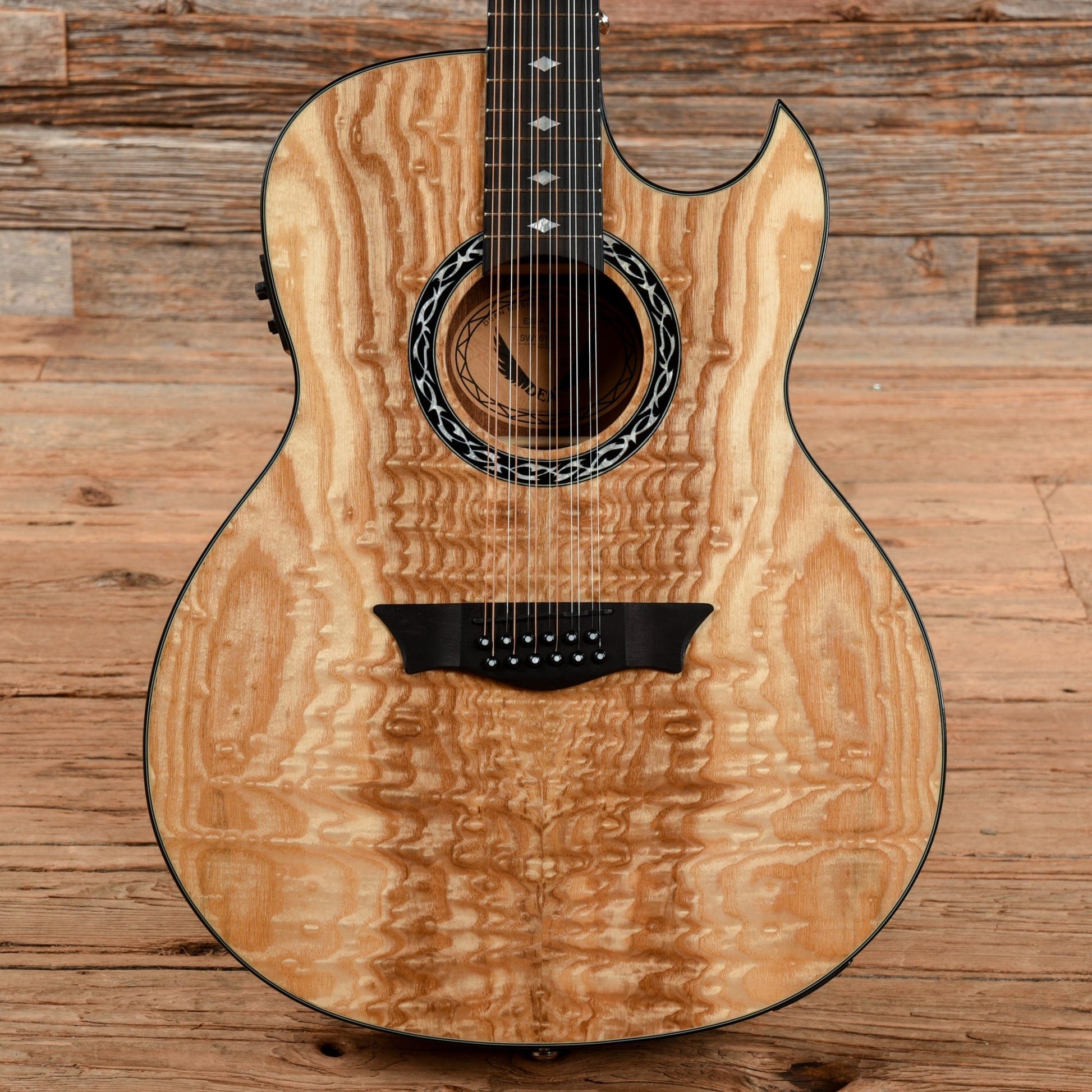 Dean Guitars EXQA12GN Natural Acoustic Guitars / Dreadnought