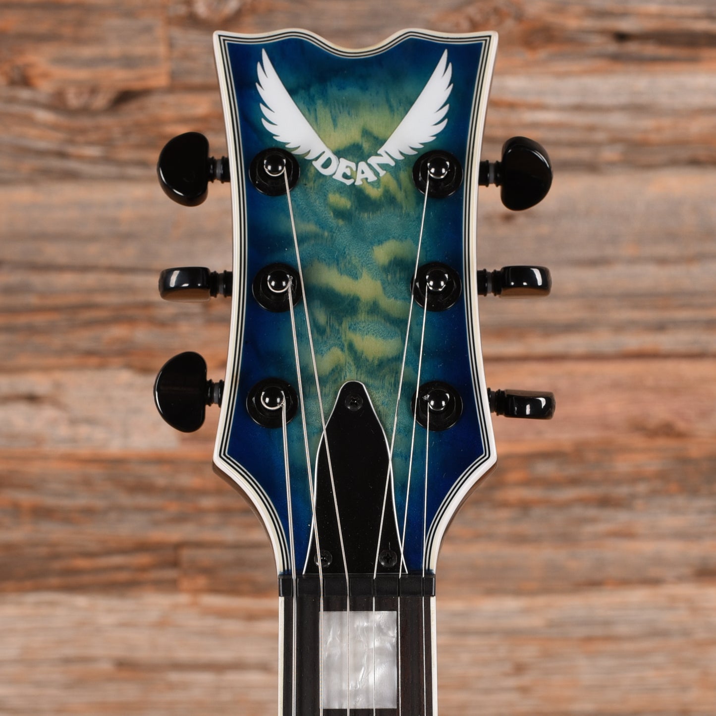 Dean Guitars Thoroughbred Blue/Green Burst Electric Guitars