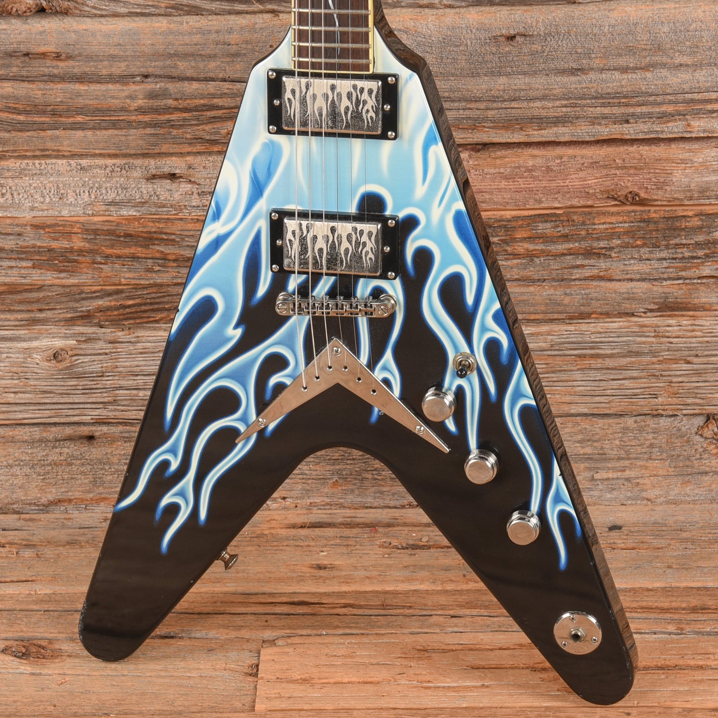 Dean Guitars V Inferno Blue 2007 Electric Guitars