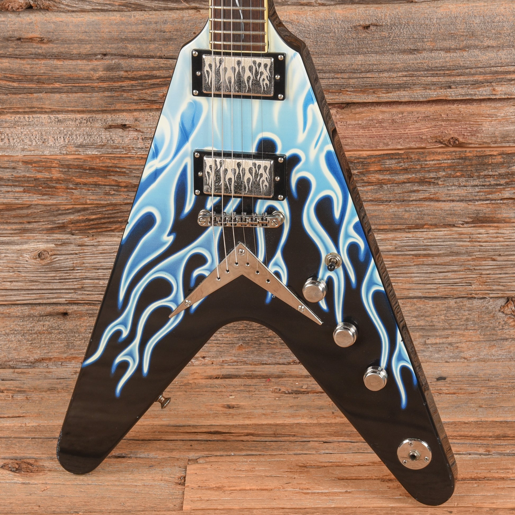 Dean Guitars V Inferno Blue 2007 Electric Guitars