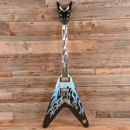 Dean Guitars V Inferno Blue 2007 Electric Guitars