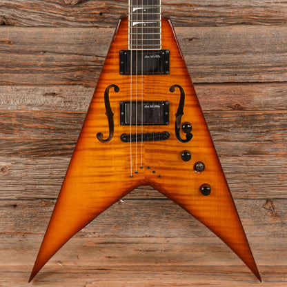 Dean Guitars Dave Mustaine StradiVMNT Vintage Sunburst 2015 Electric Guitars / Semi-Hollow