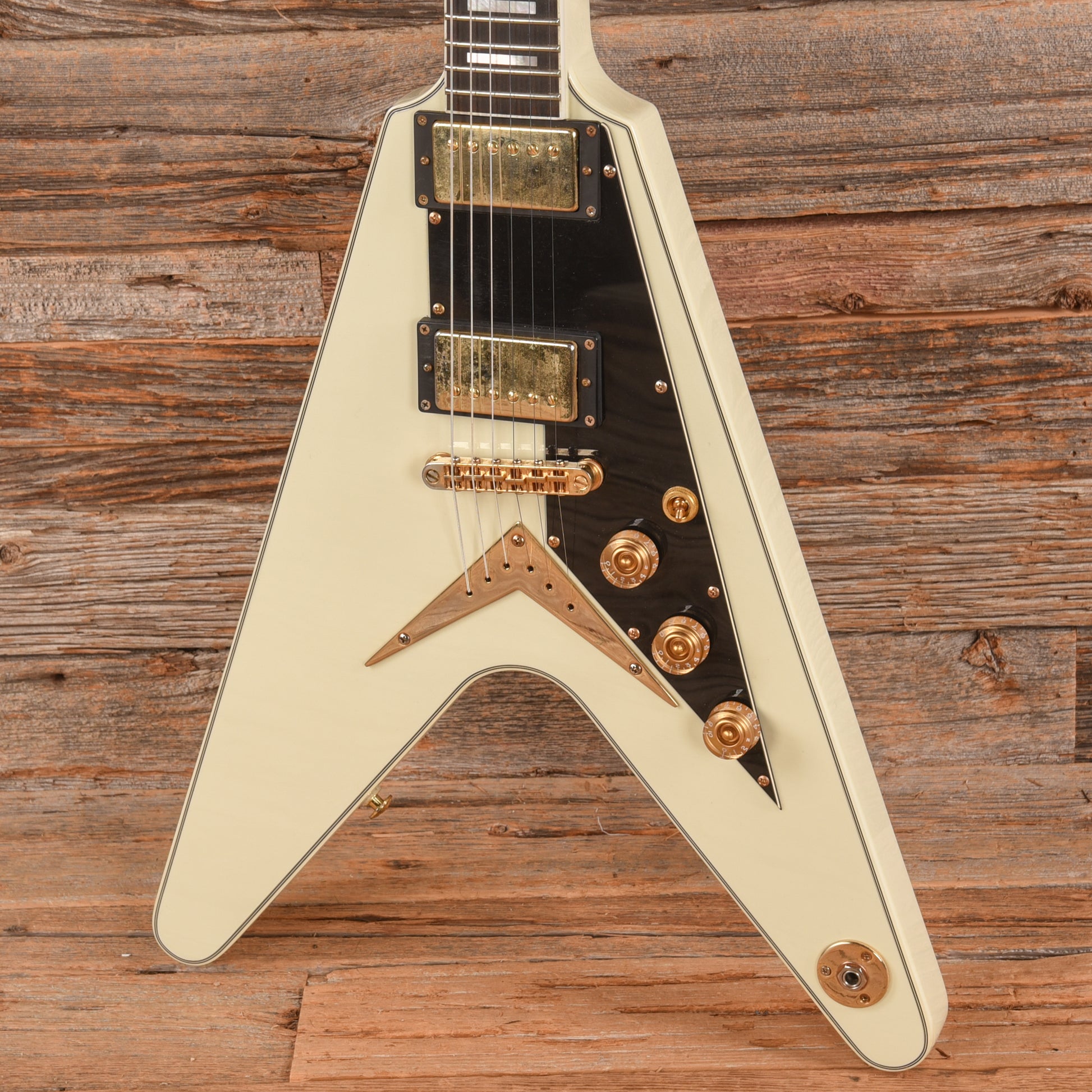Dean Guitars Christian Martucci V White 2019 Electric Guitars / Solid Body