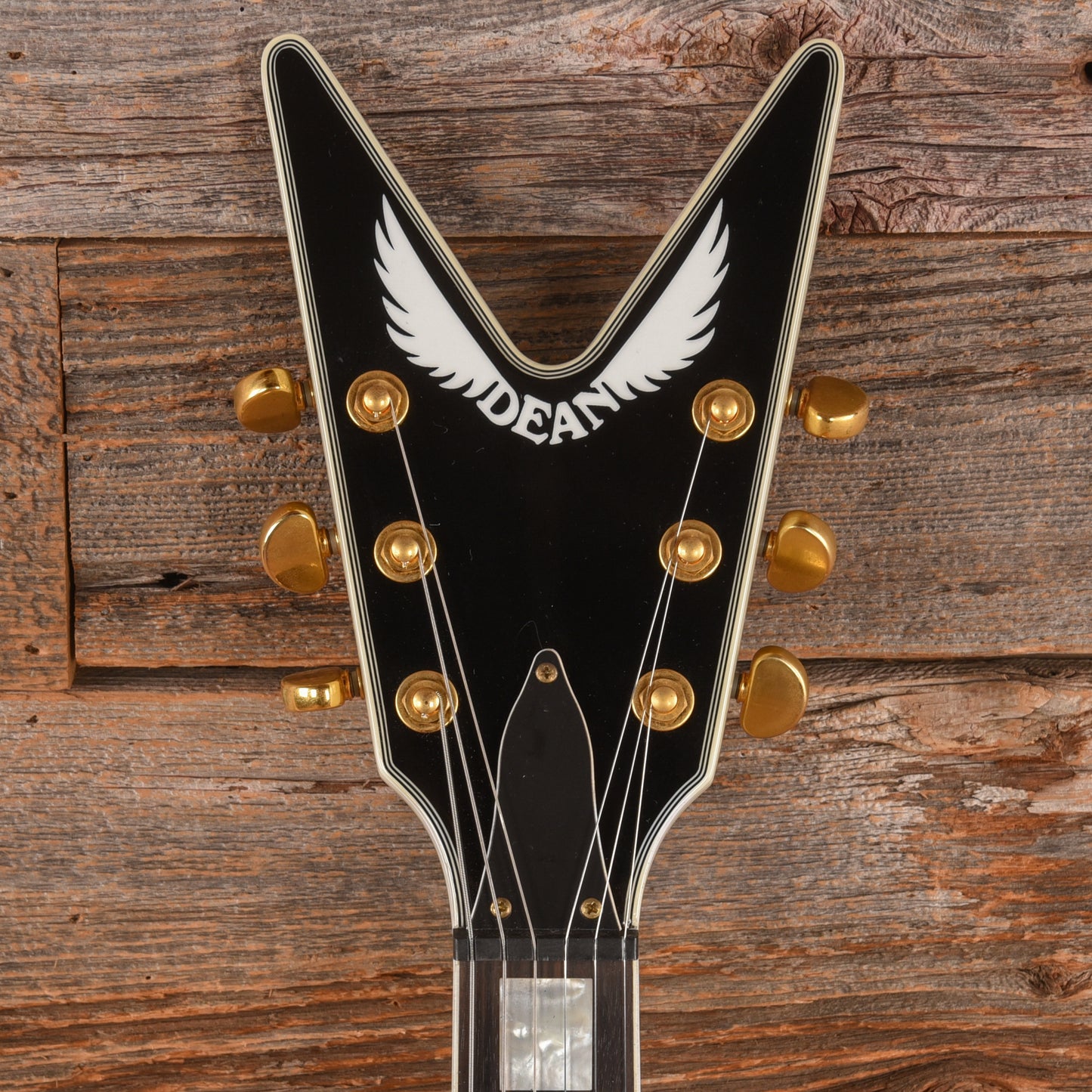 Dean Guitars Christian Martucci V White 2019 Electric Guitars / Solid Body