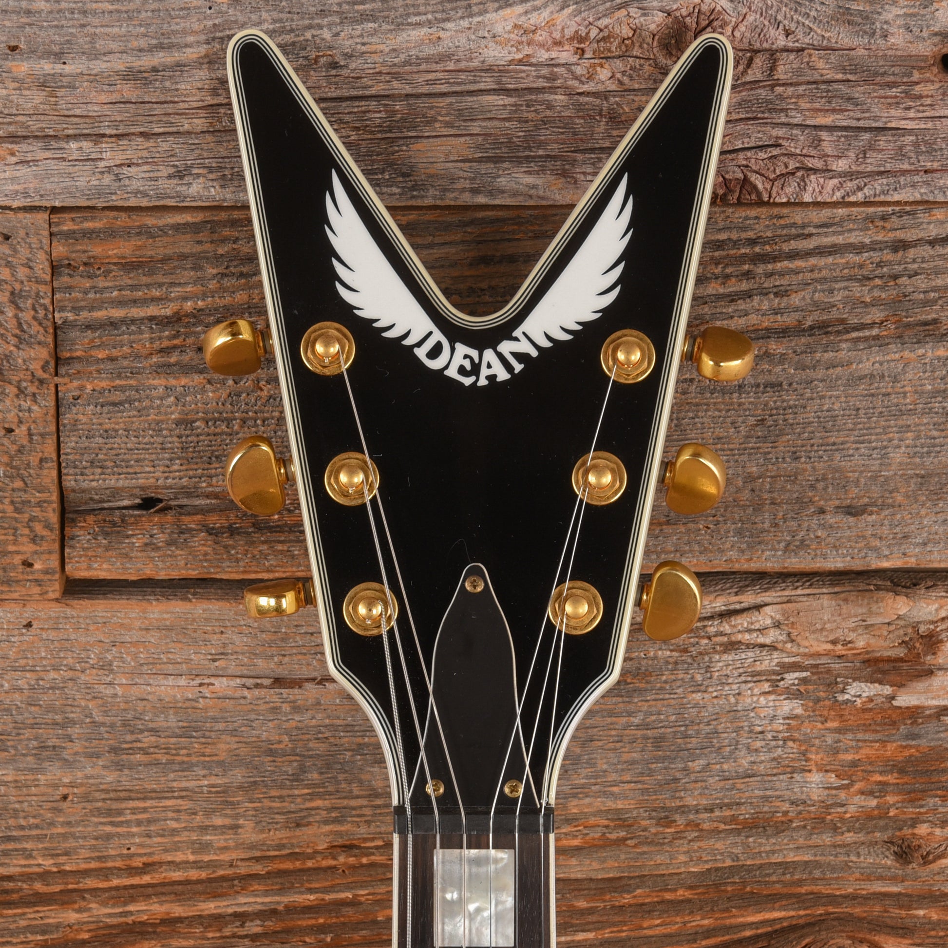 Dean Guitars Christian Martucci V White 2019 Electric Guitars / Solid Body