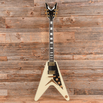 Dean Guitars Christian Martucci V White 2019 Electric Guitars / Solid Body