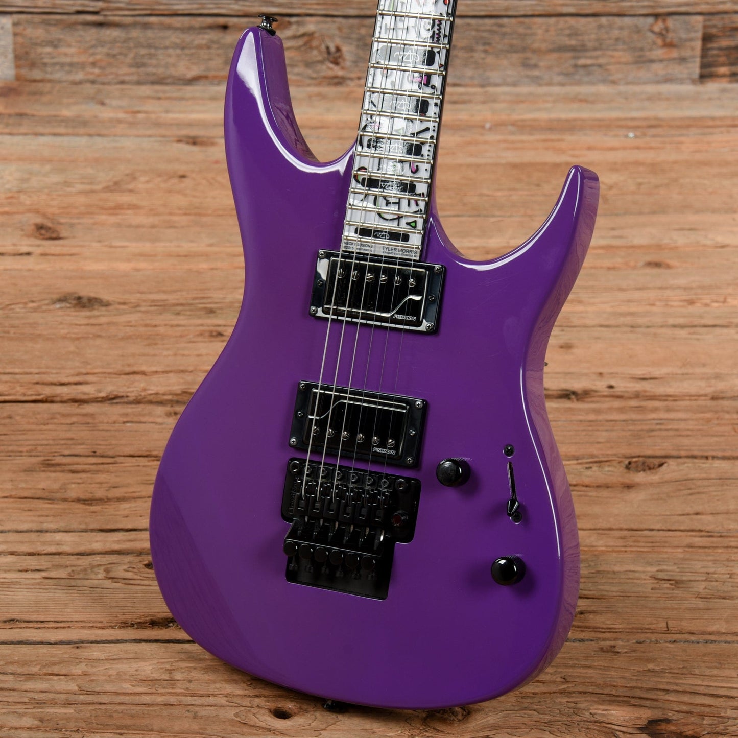 Dean Guitars Jackie Vincent Purple 2014 Electric Guitars / Solid Body