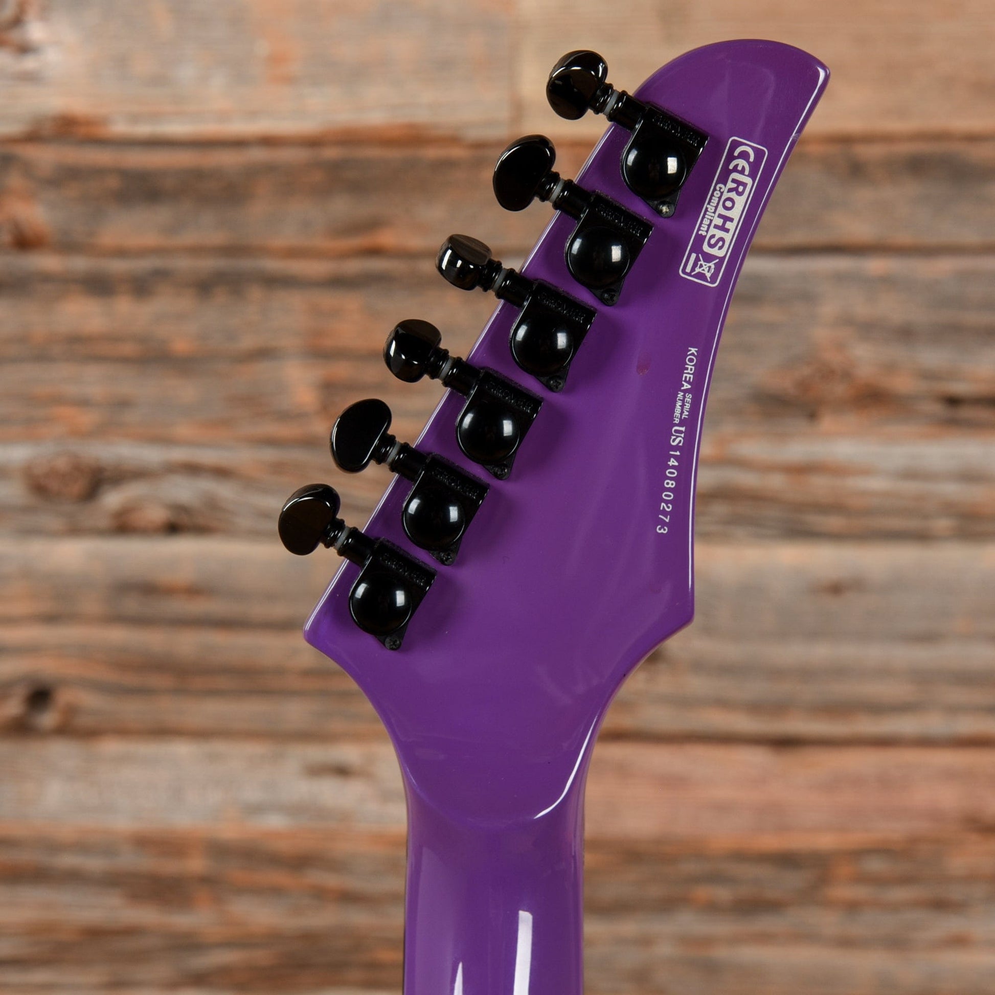 Dean Guitars Jackie Vincent Purple 2014 Electric Guitars / Solid Body