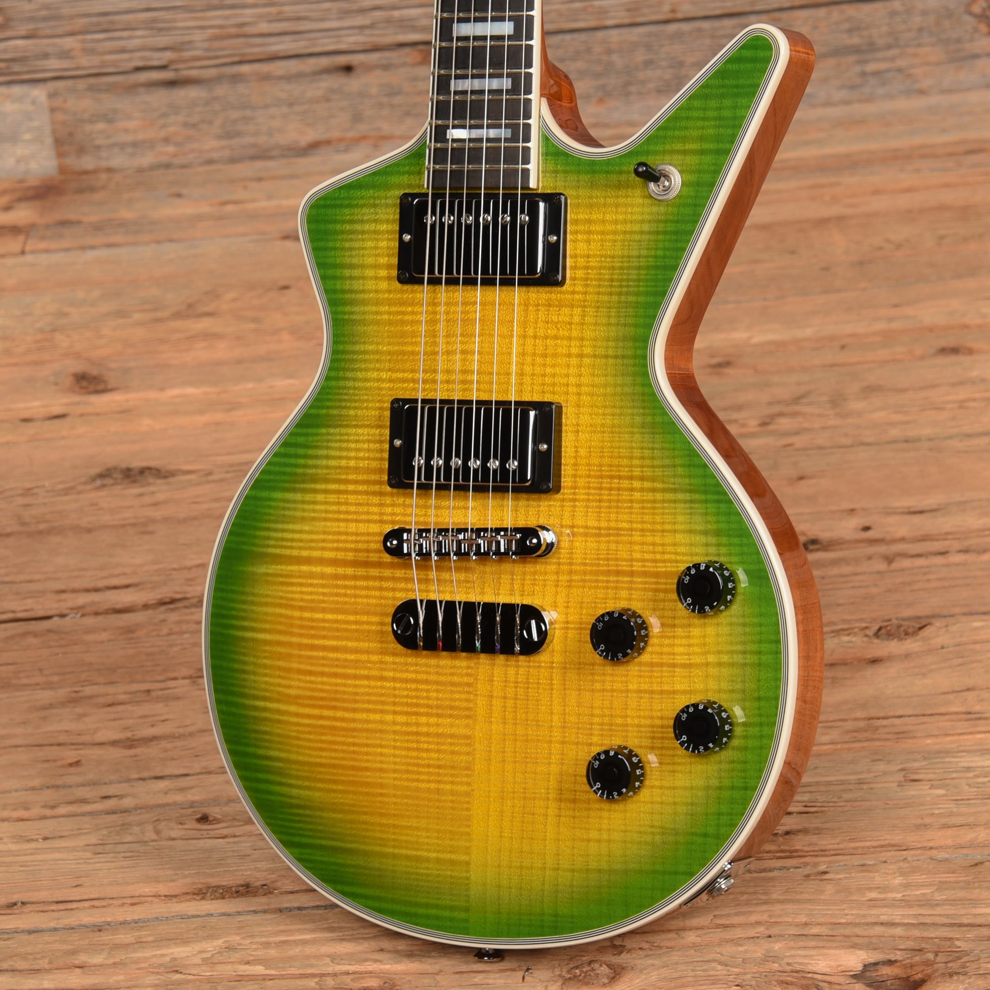 Dean Guitars USA Custom Shop Cadillac Green Burst 2022 Electric Guitars / Solid Body